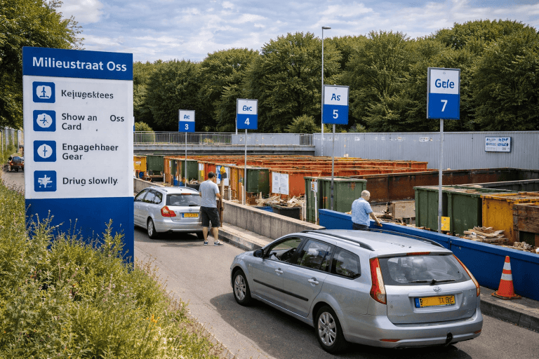 Milieustraat Oss openingstijden