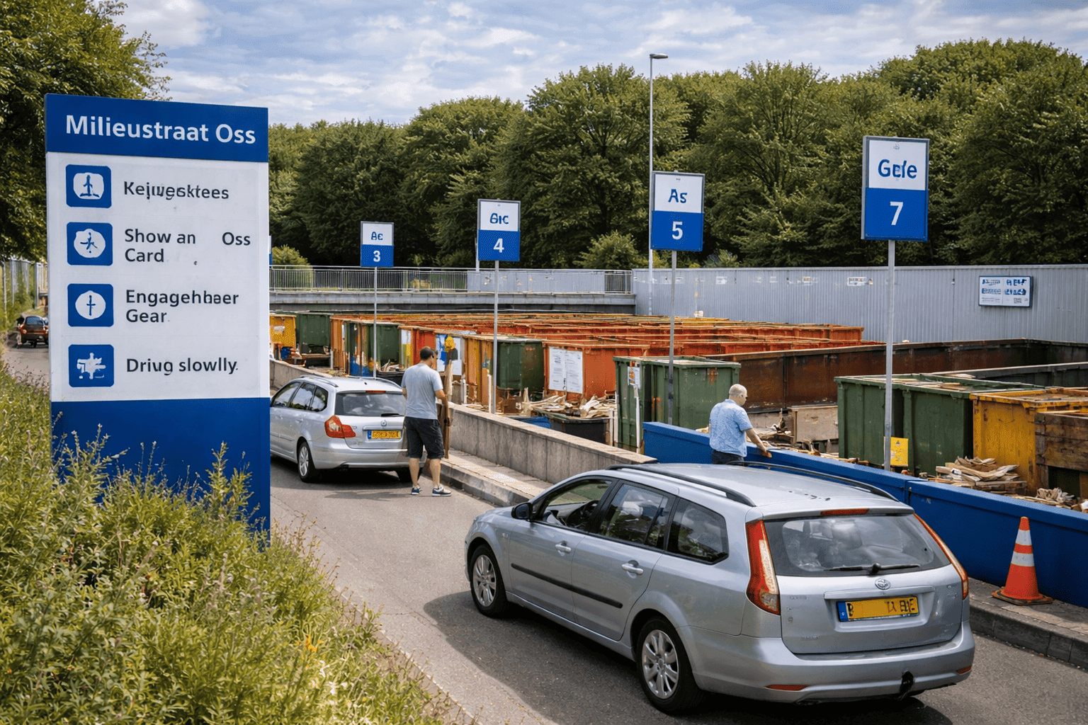 Milieustraat Oss openingstijden